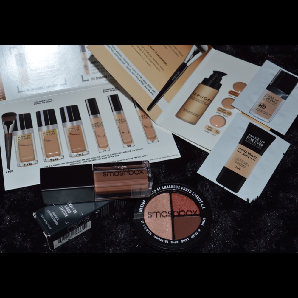 Smashbox Cosmetics Bundle (Lip/Eyeshadow)